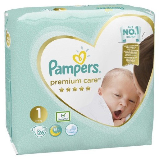 rossmann pieluchy pampers premium care 2