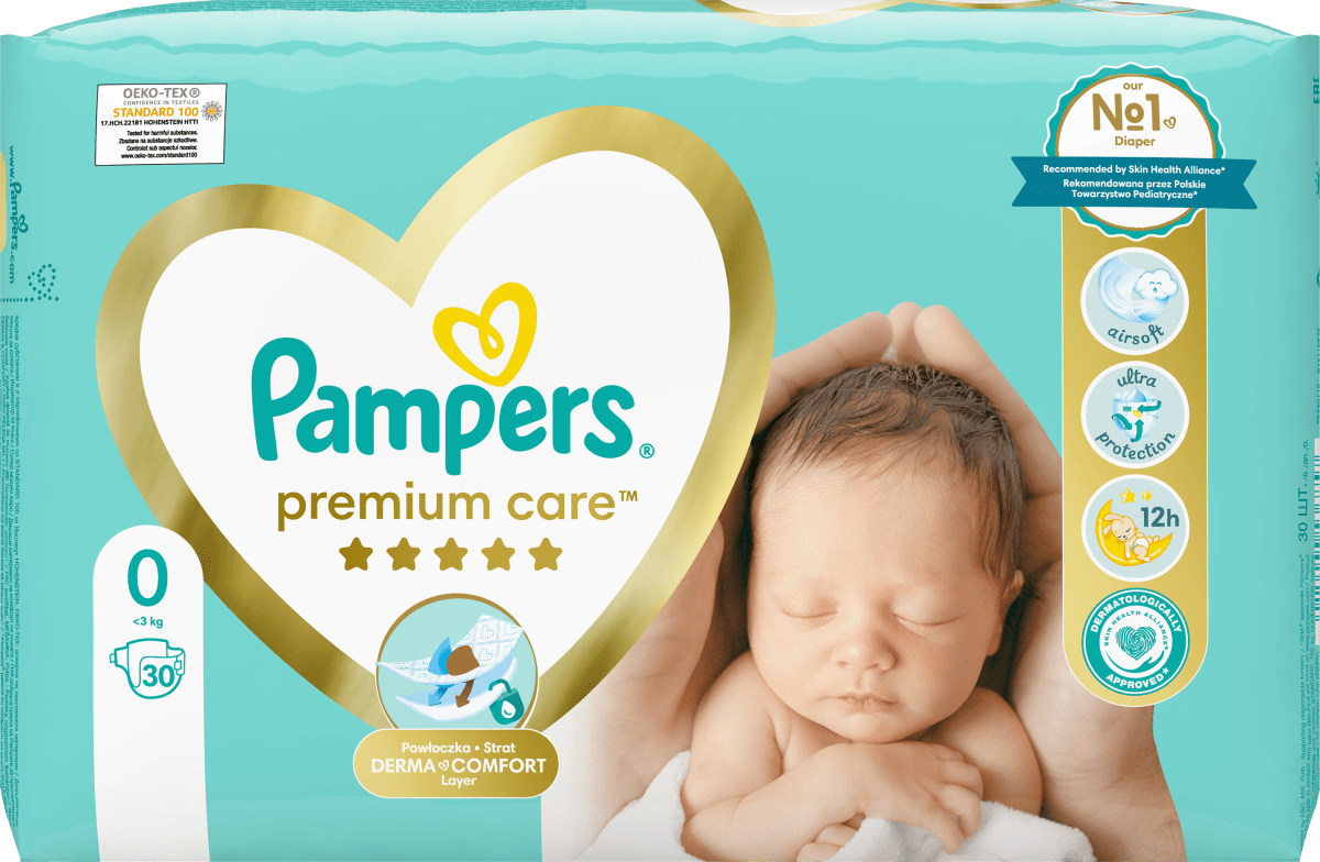 pampers premium care niewypał