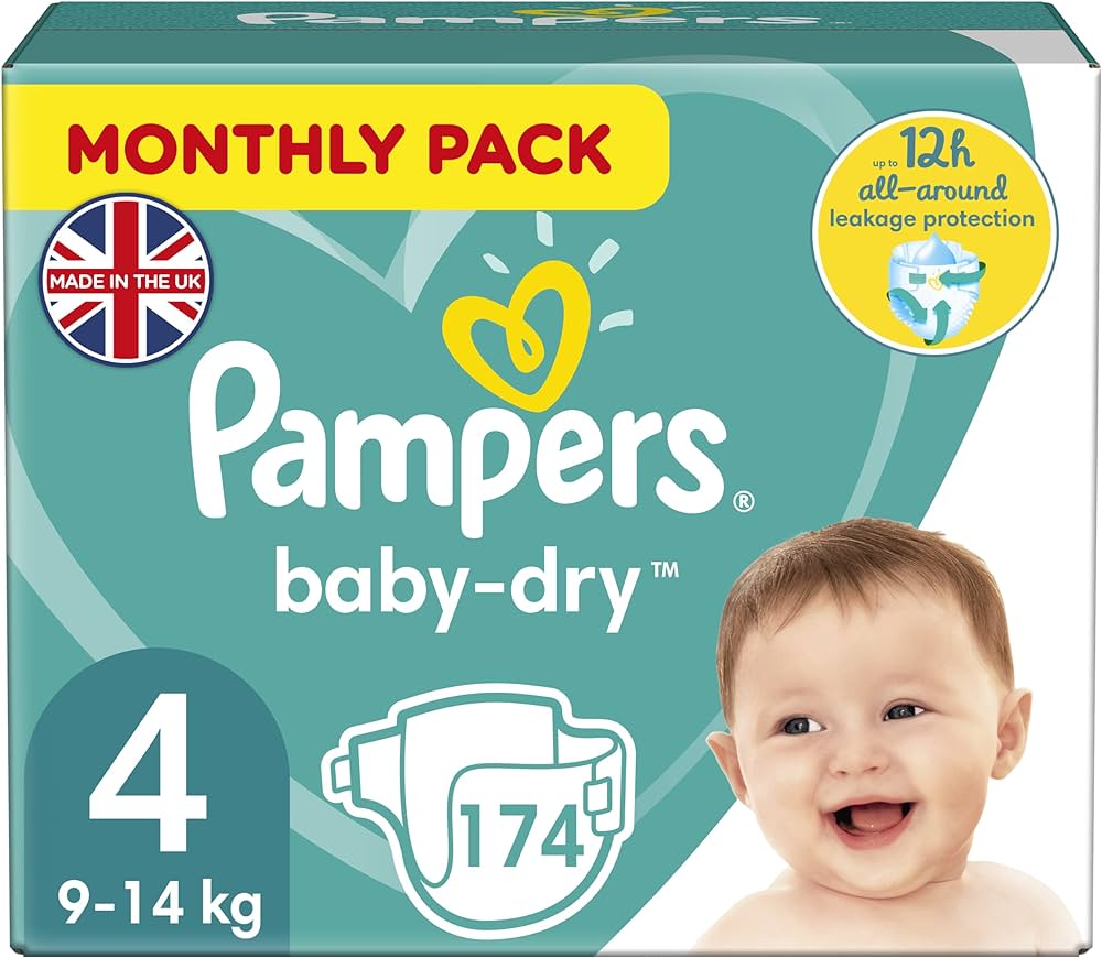 niemowle za całą noc ma suchy pampers