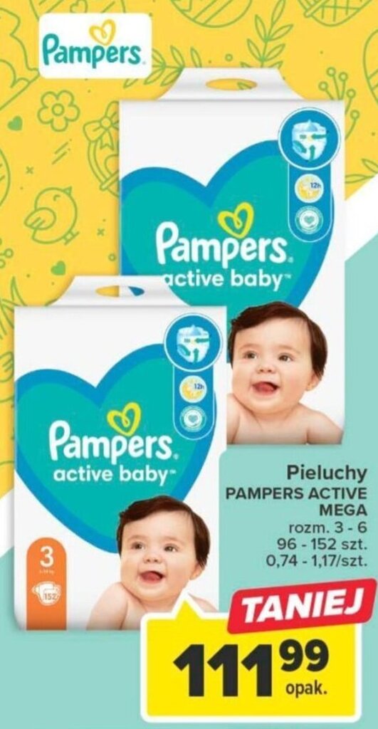 pieluchy pampers 4 rossmann