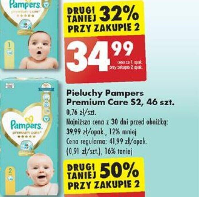 ile kanalikow ma pampers premium care