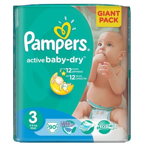 pampers 3 108 sztuk cena