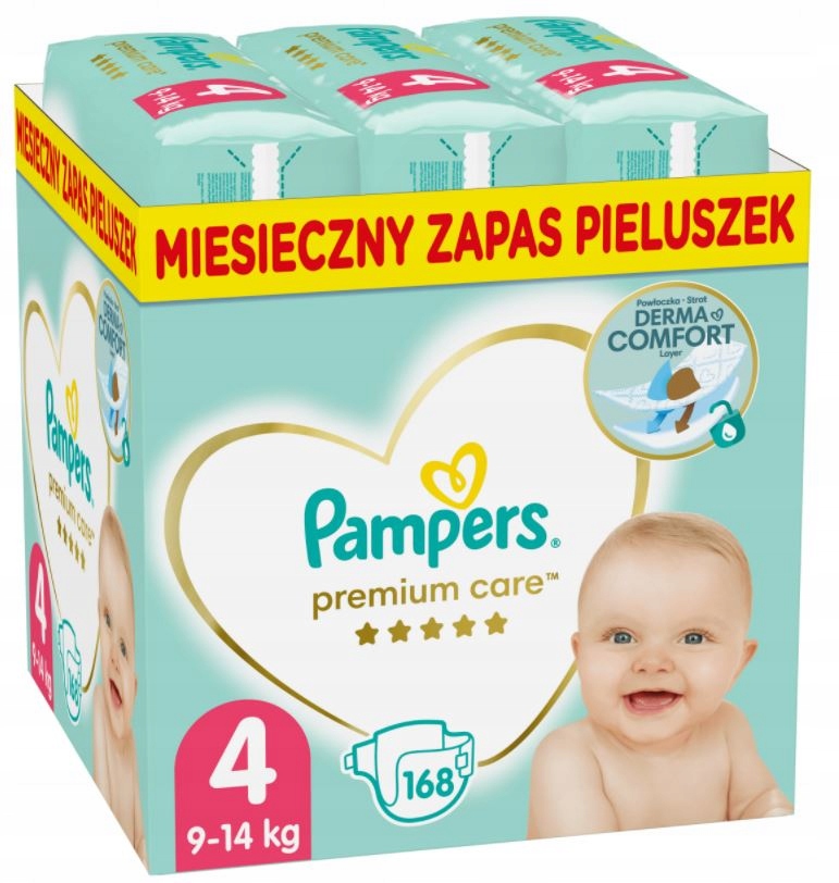 pieluszki pampers premium care 26 szt