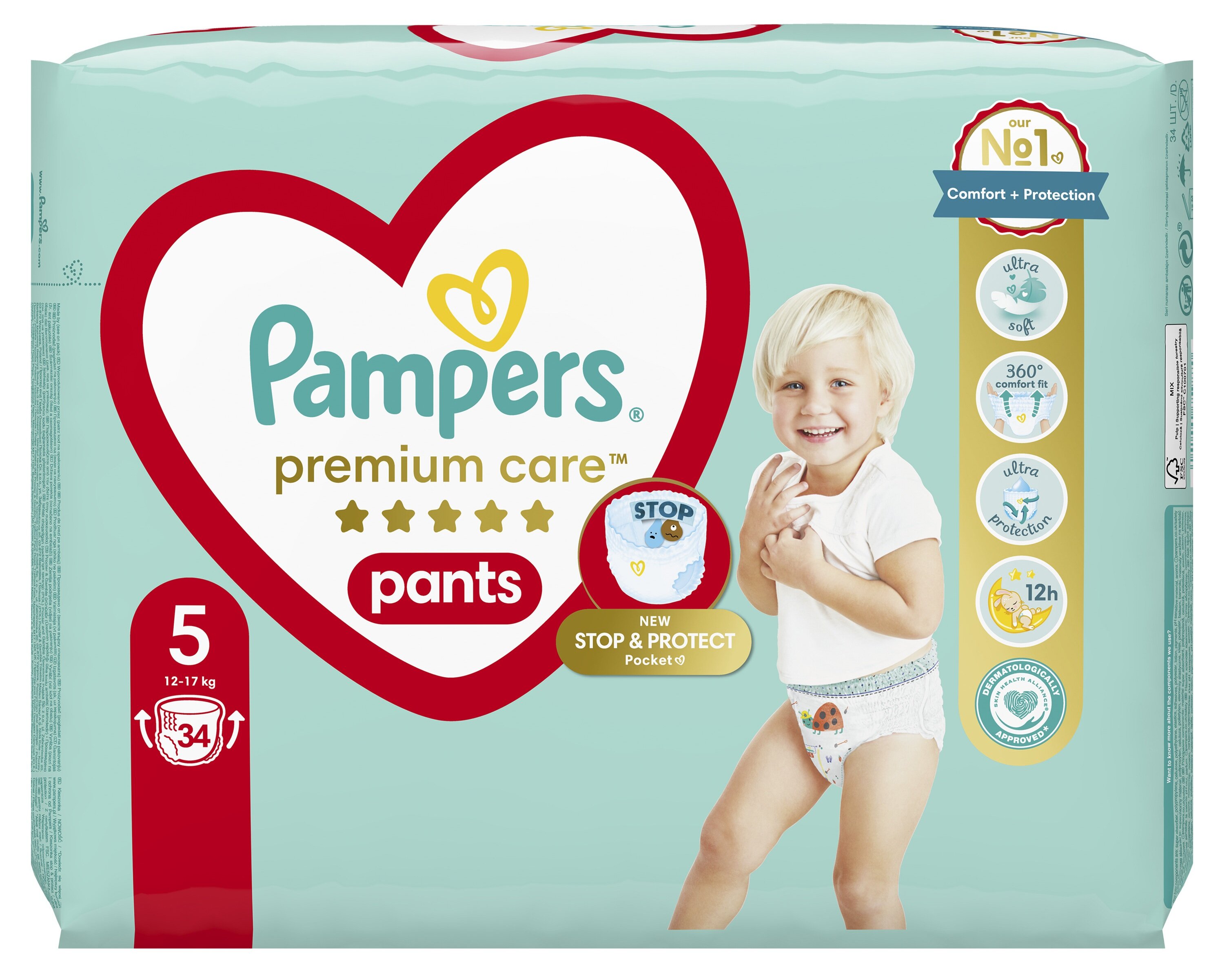 pieluszki pampers premium care new born