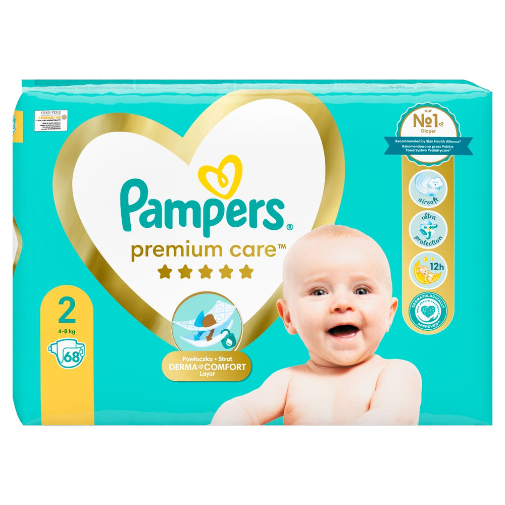 chusteczki nawilżane pampers 6x64 tesco