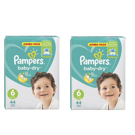 pieluchomajtki pampers 6 mała paczka