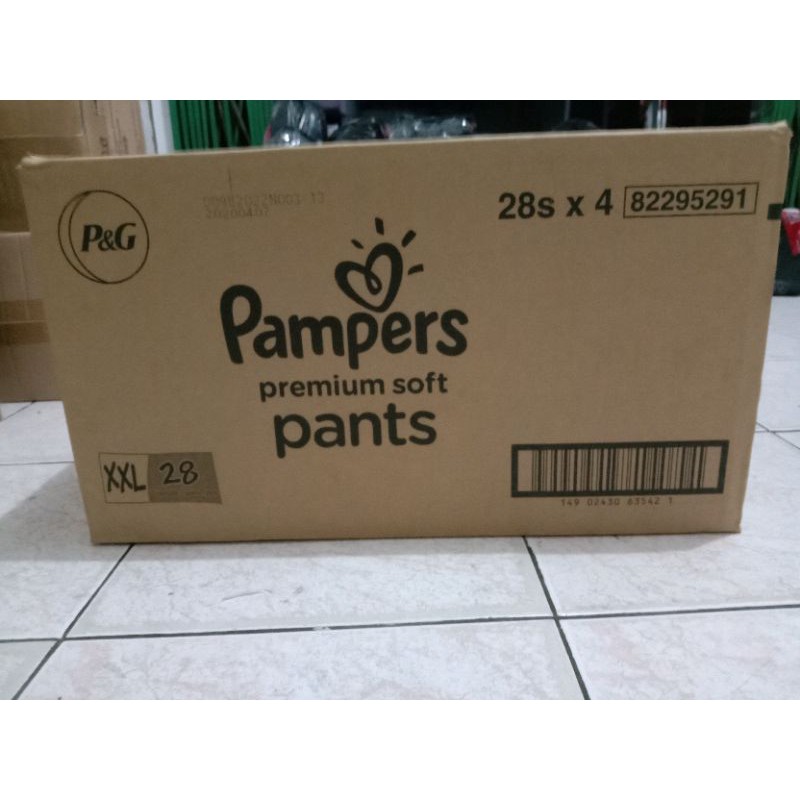 pampers mega box size 4