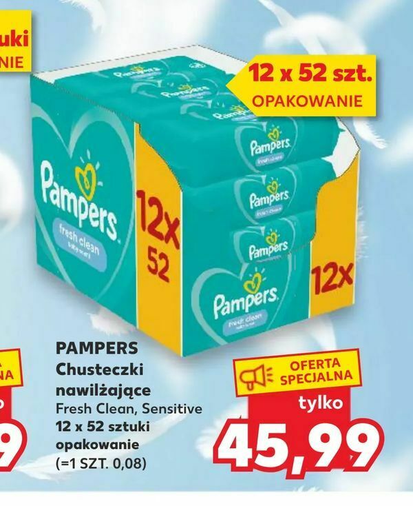 tesco pampers 4 132 szt