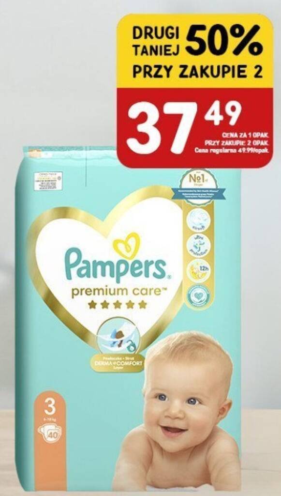 pieluchy pampers 3 premium