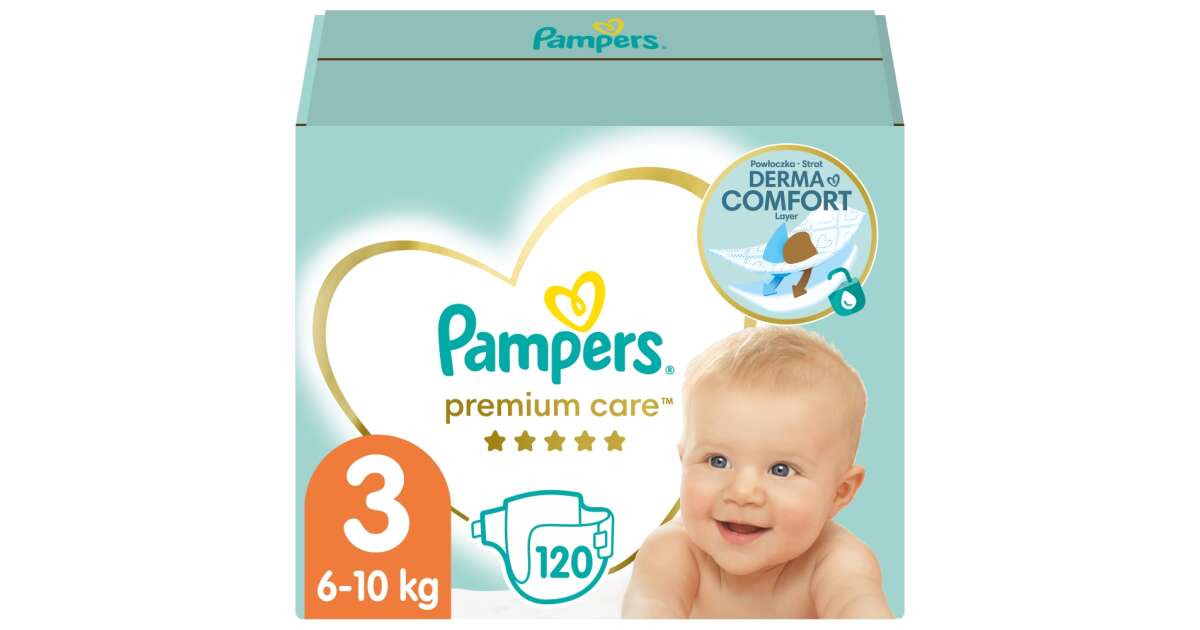 pampers pants 3 120szt mega box