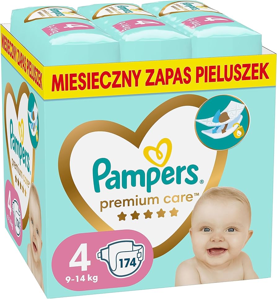 pampers pants active baby 4 maxi 9-15kg opakowanie 62szt