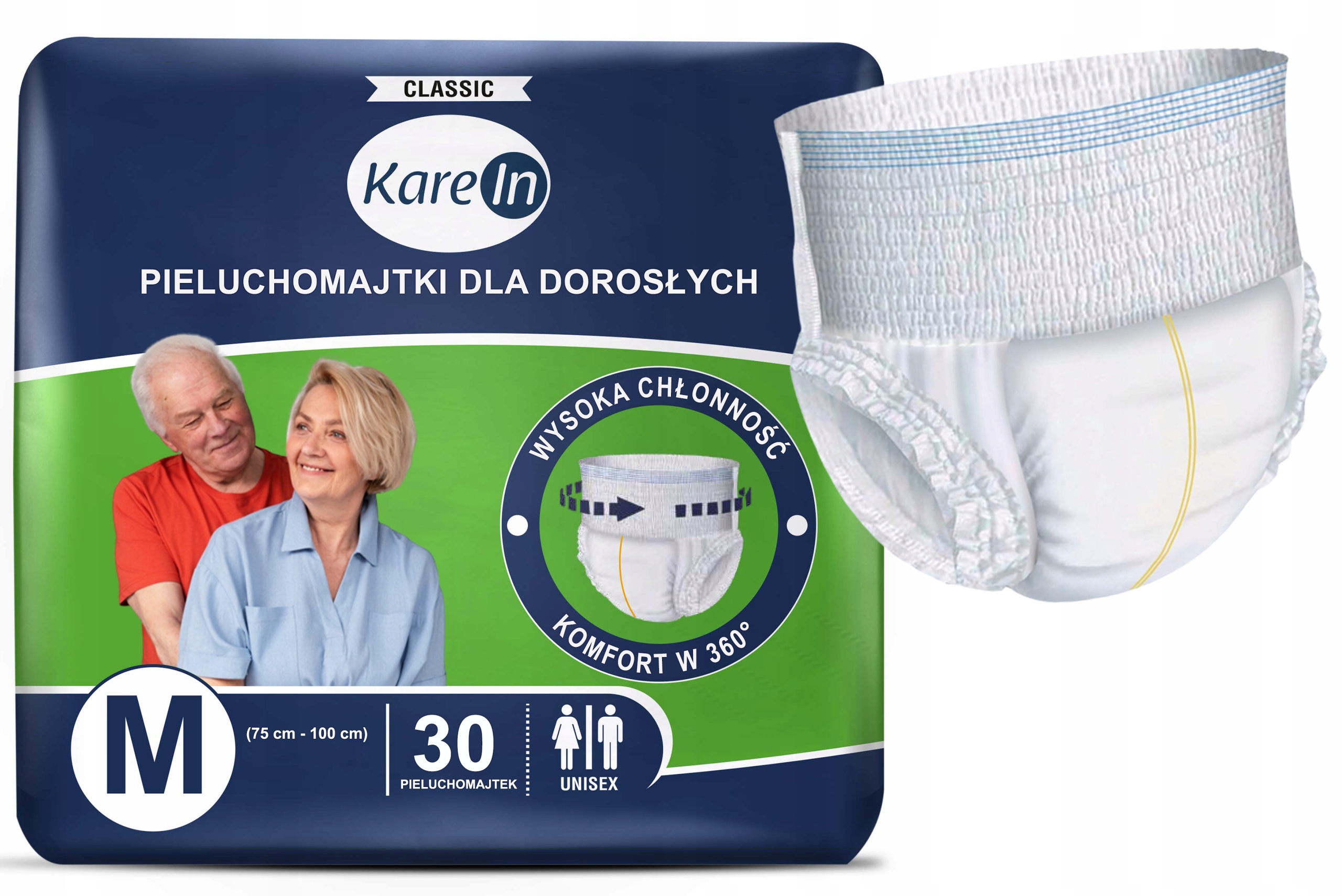 Japońskie pieluszki Whito S 4-8kg 12h 60szt