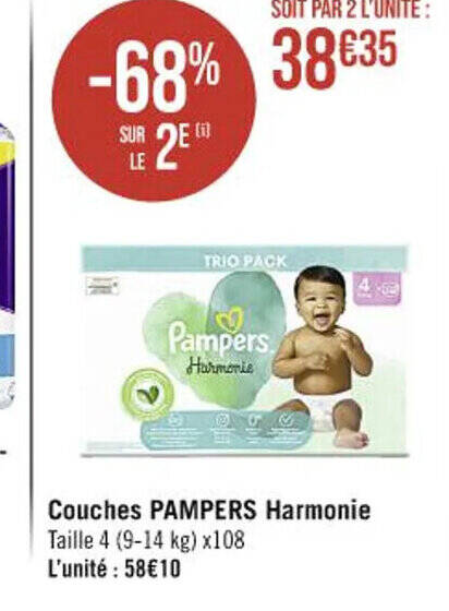 pieluchy pampers 4 52 waga