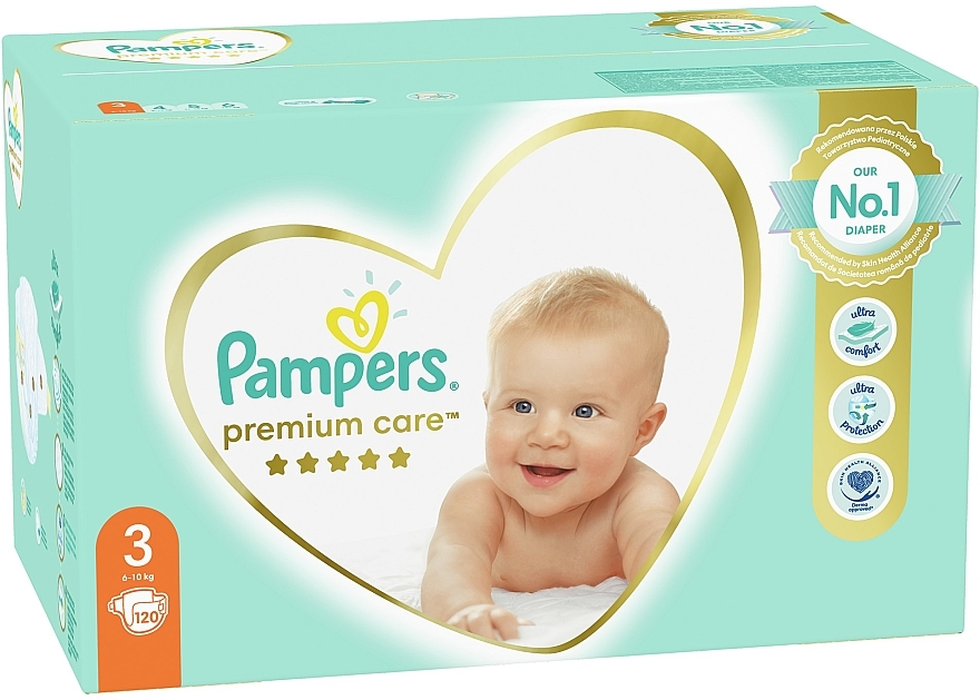 pampers złote 1