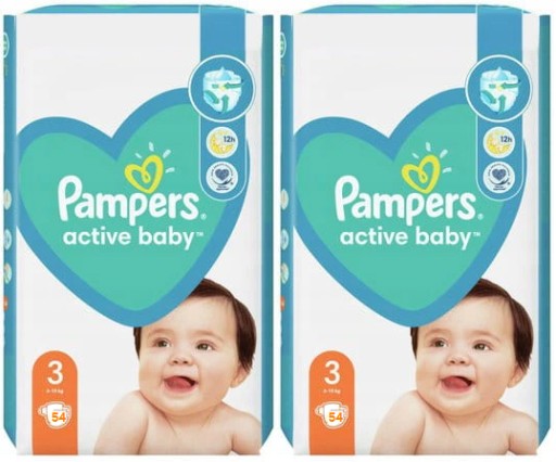 pampers active fit size 4 nappies