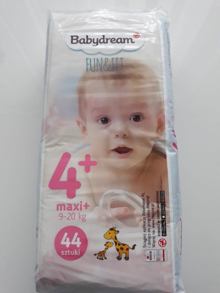 pampers baby dry 3 jakie wymiary