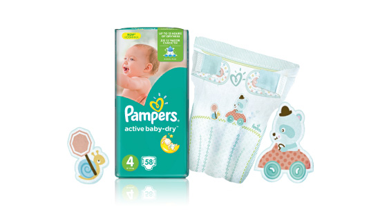 pampersy pampers 4 pomaranczowe