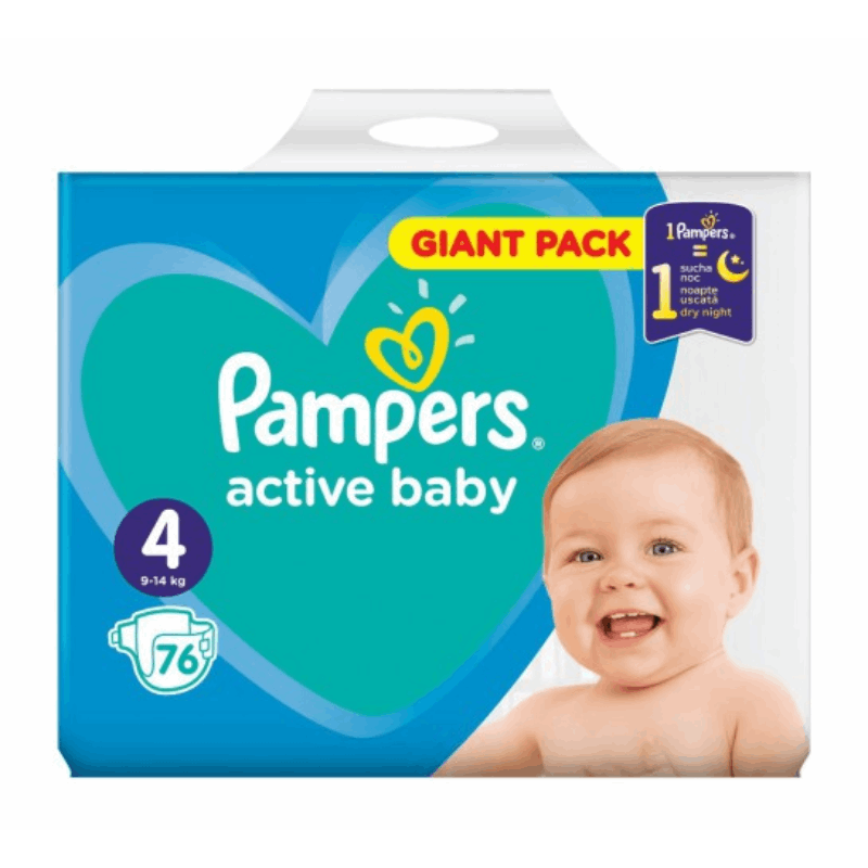 pieluchy pampers 6 56 sztuk