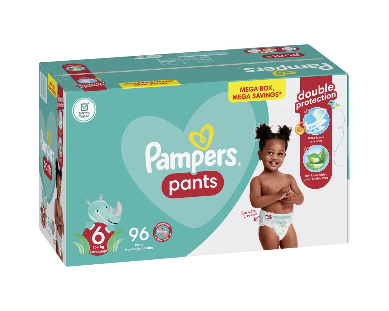 opakowania pampers premium care