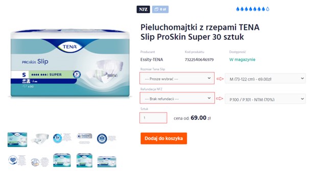 34 tygodnie ciąży pampers