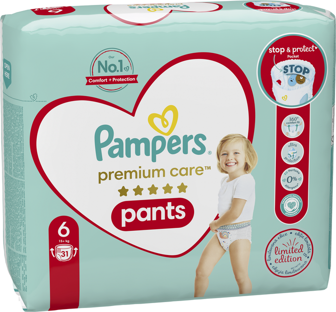 pieluchu pampers 500 tys paczek