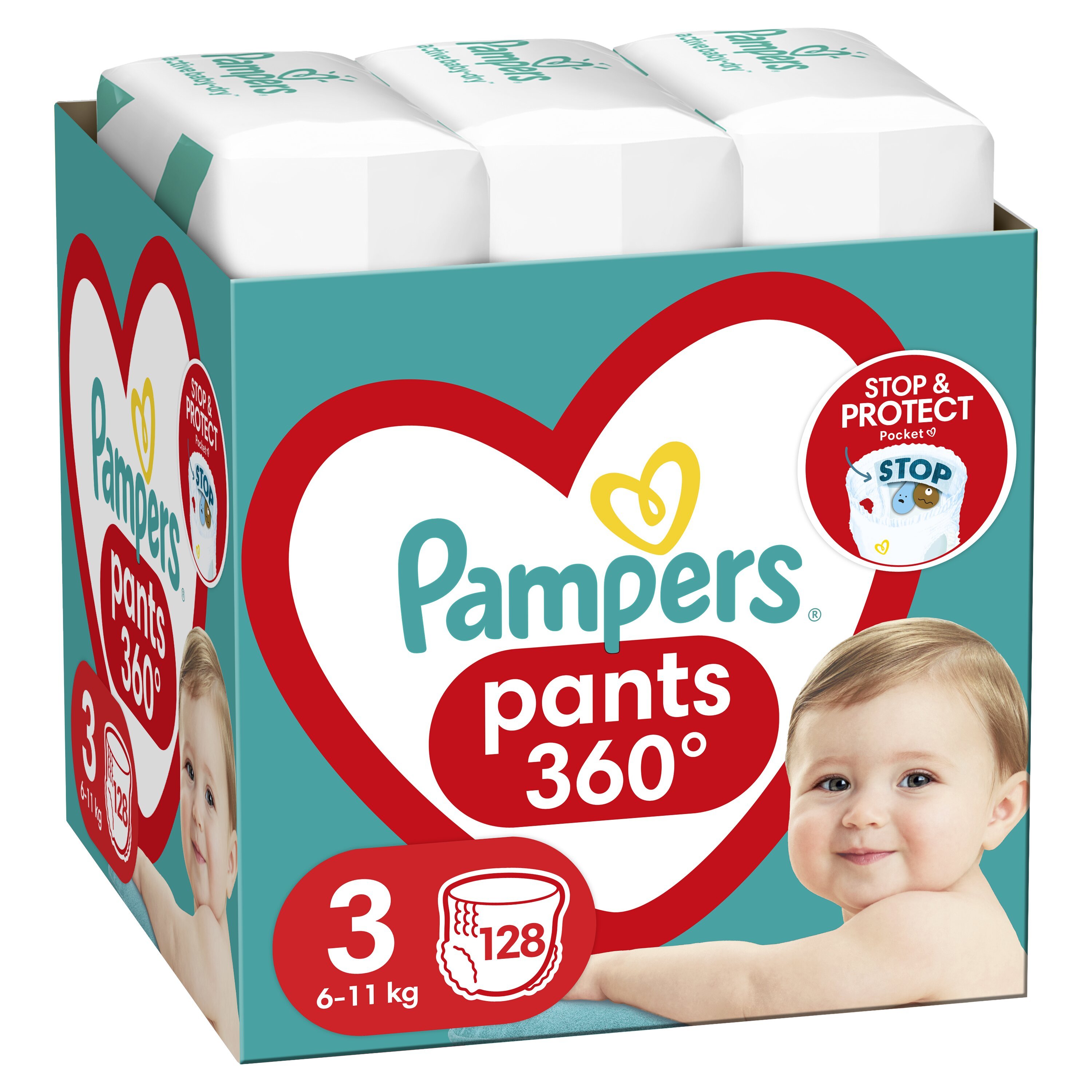 pampers 106 szt tesco