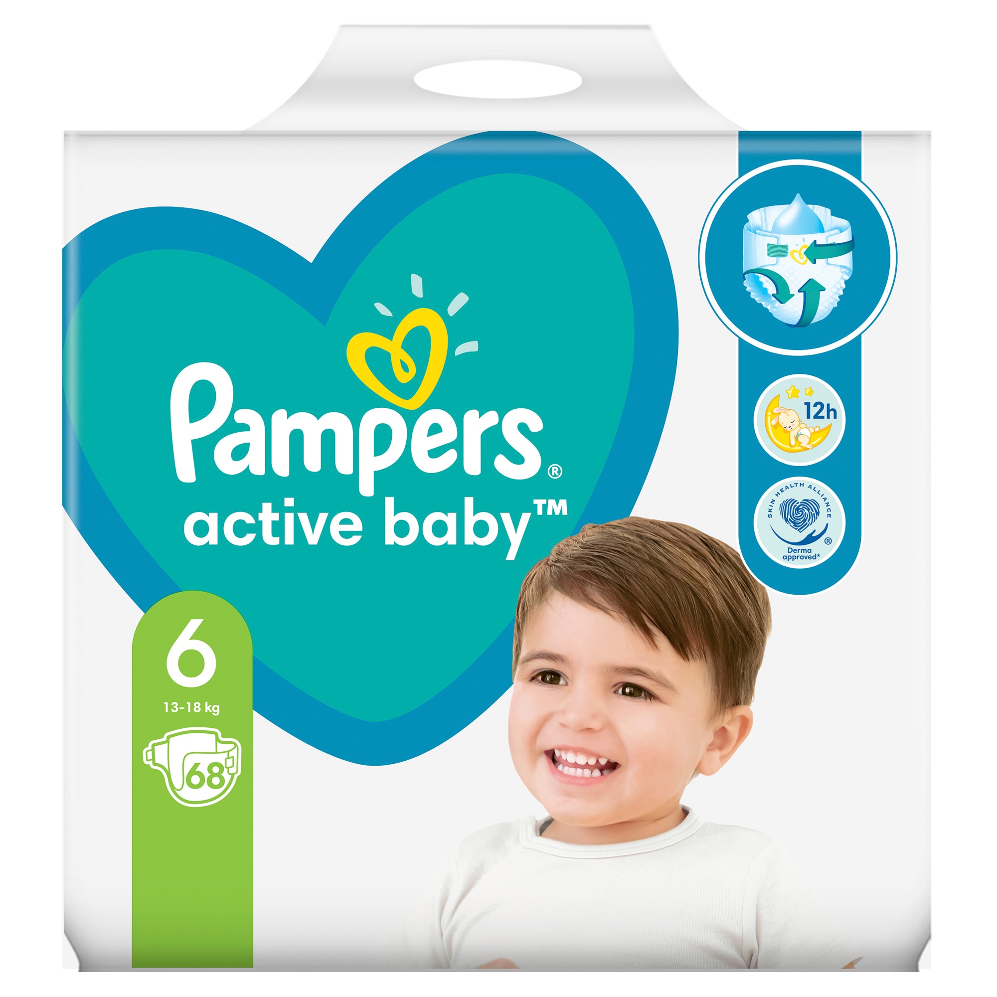 pampers rozm 3 68 sztuk