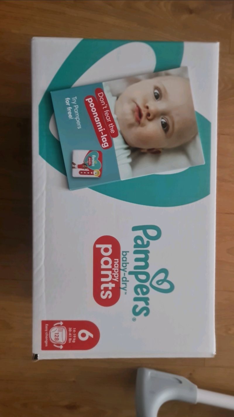 pampers new baby dry 2 box