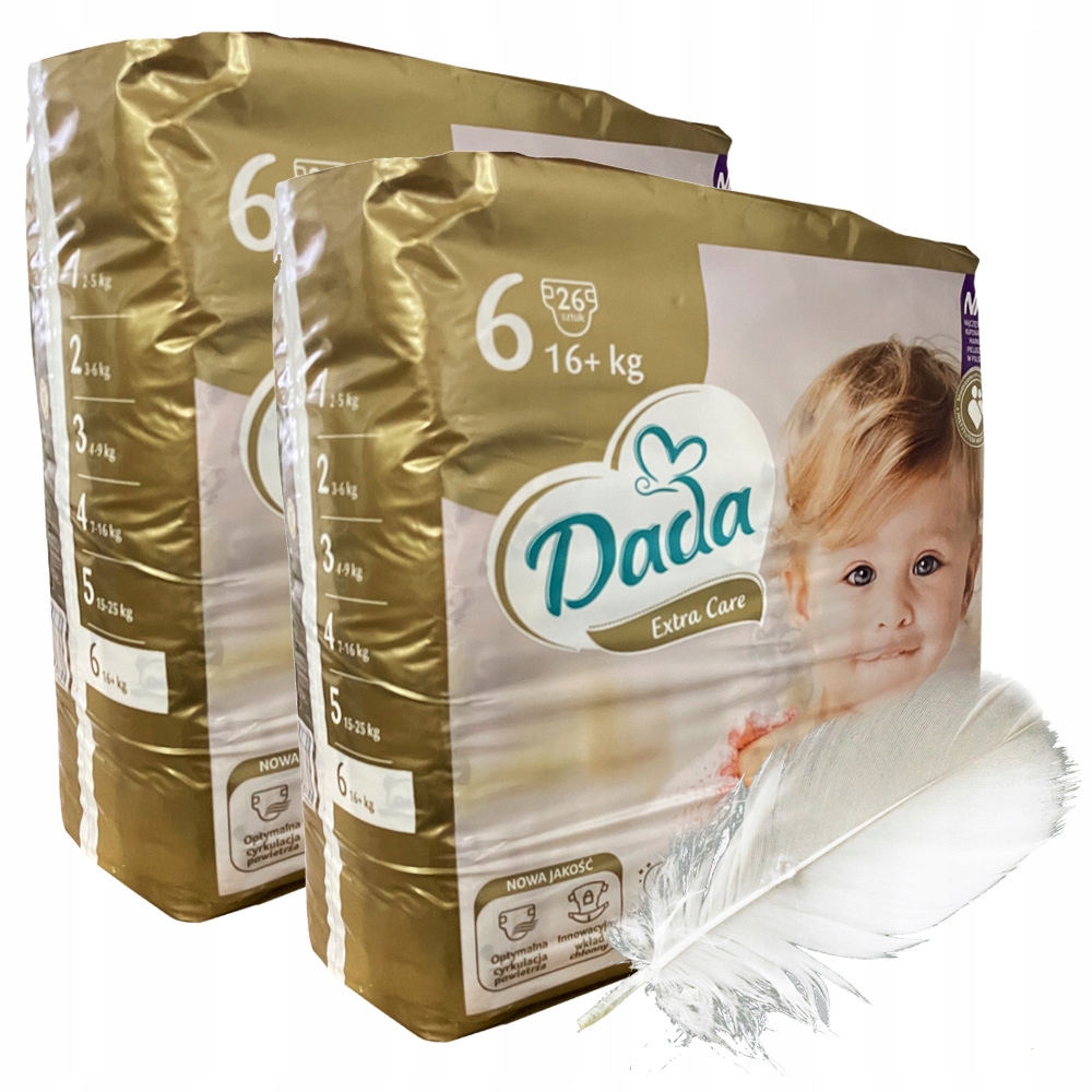 pieluchy dada extra soft junior 39 szt