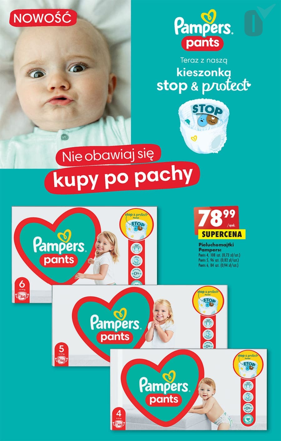 teaco pieluchy pampers 1 1