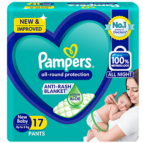 pampers new baby dry 3 box