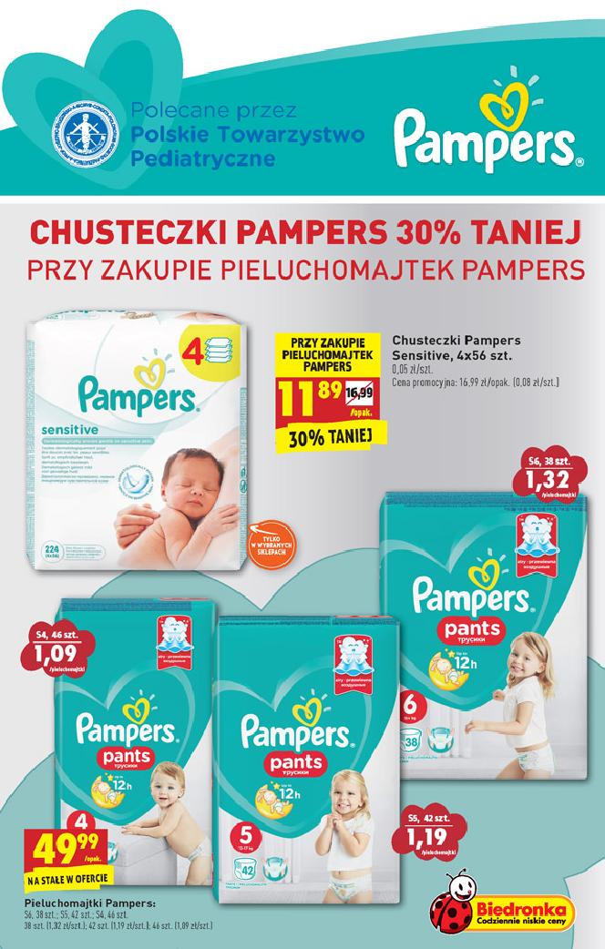 chusteczki pampers srokao