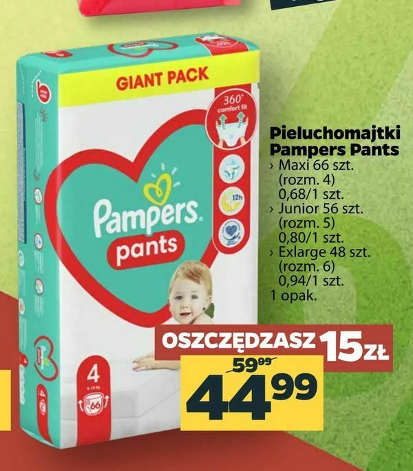 pieluchy pampers promocja lidl