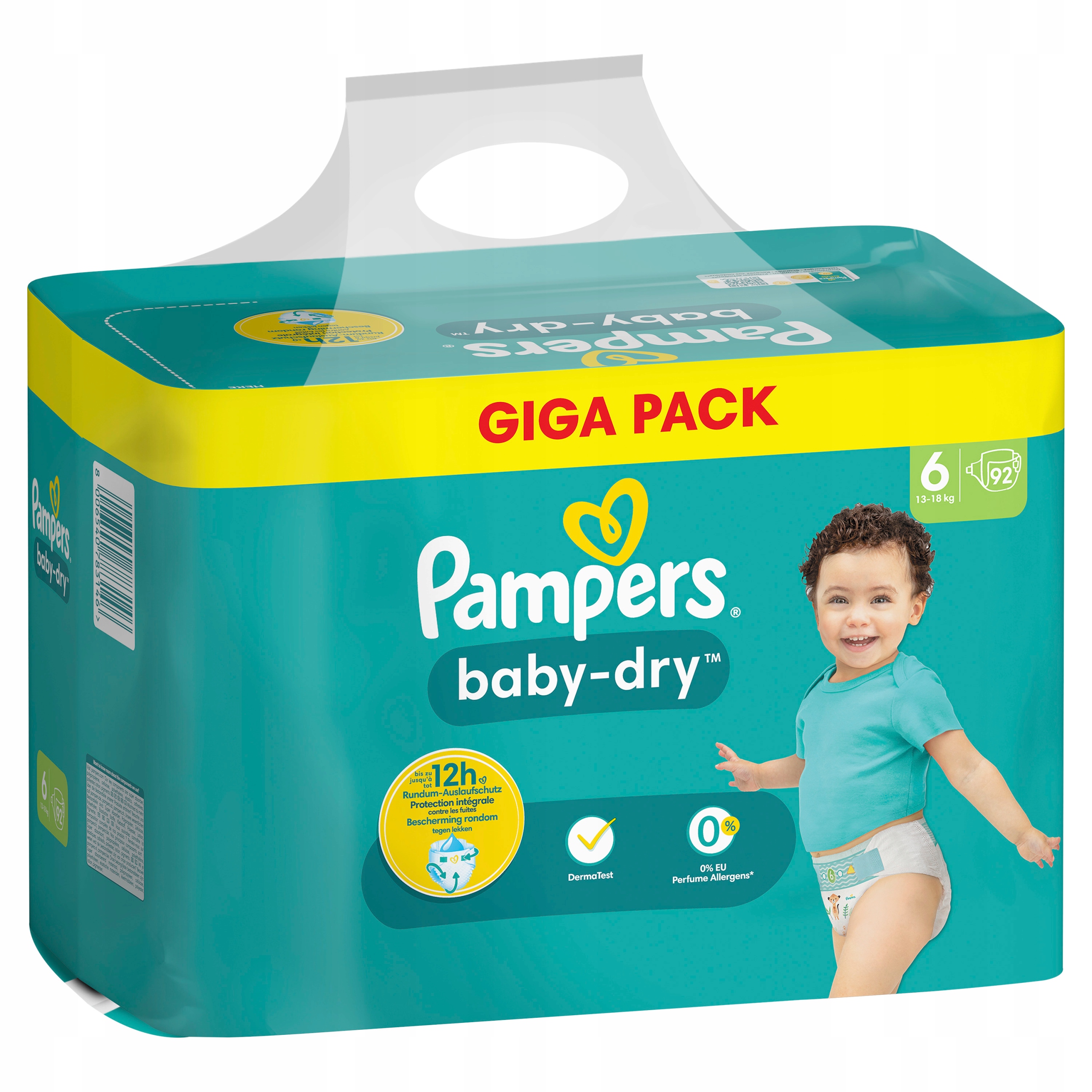 pampers active dry