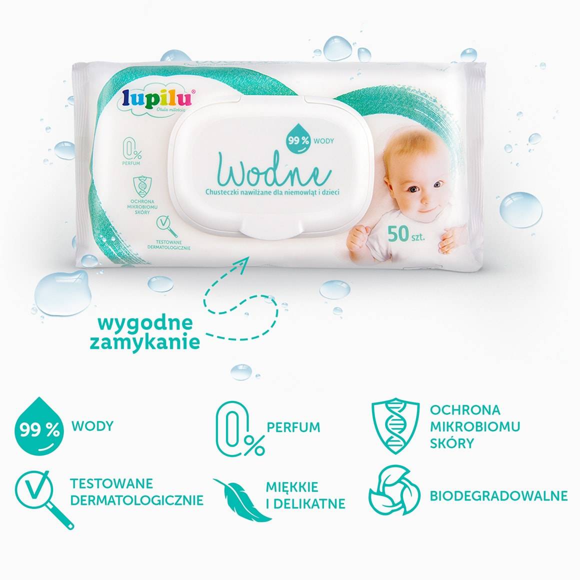 derma eco baby chusteczki nawilżane 64 sztuki