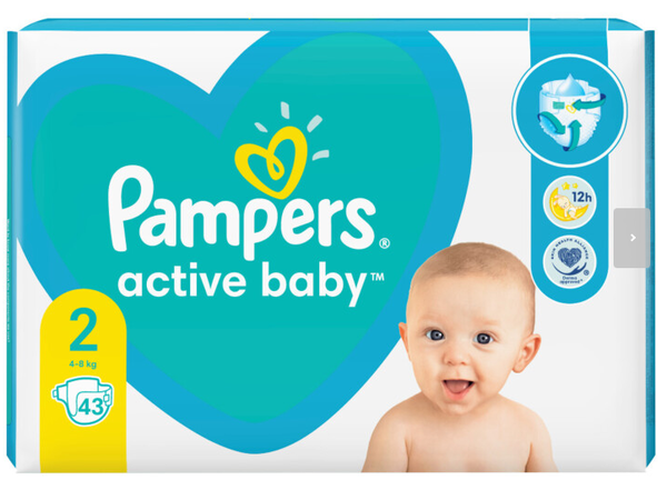 pampers niebieska wysciolka