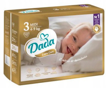 pieluchy dada newborn 28 sztuk