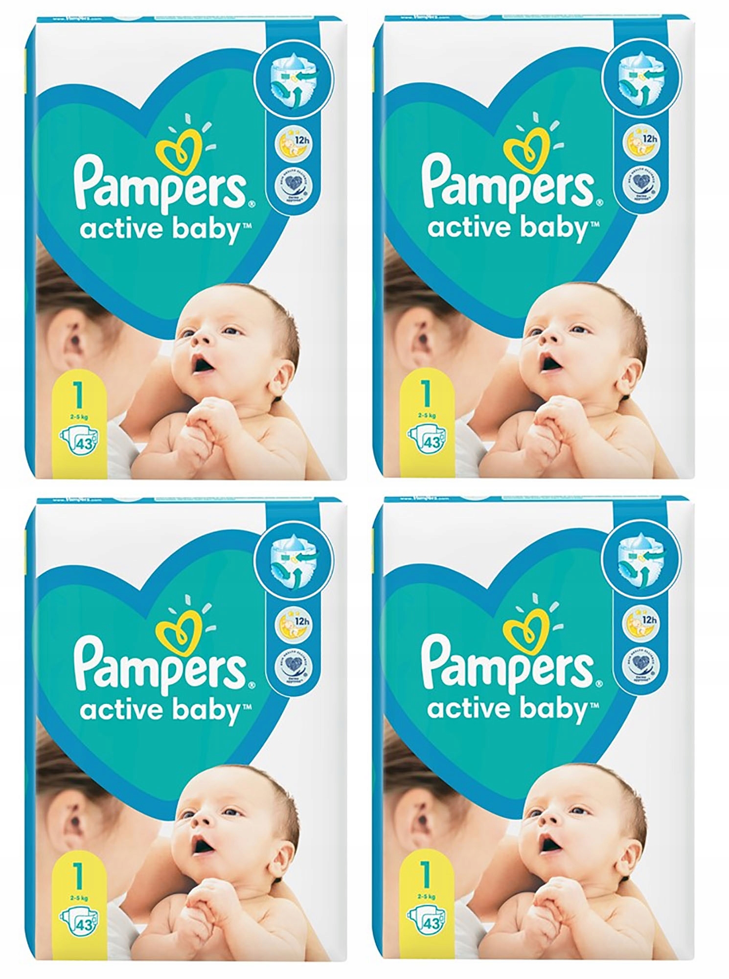 pampers premium care 1 new born 2-5kg