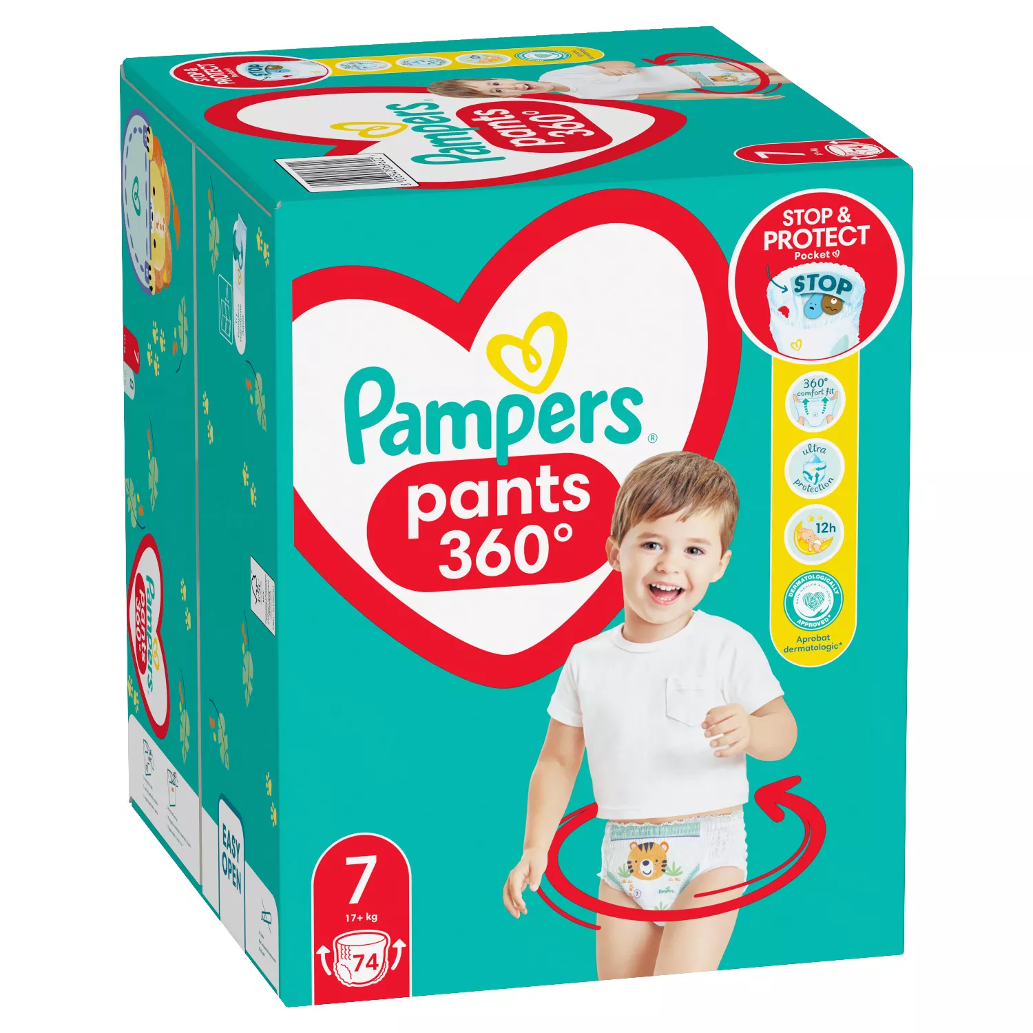 pampers size transparent