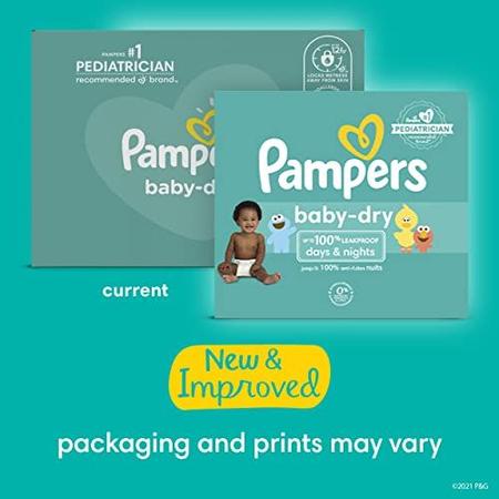 pampers new baby dry 100szt