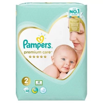 pampers premium care 2 tort