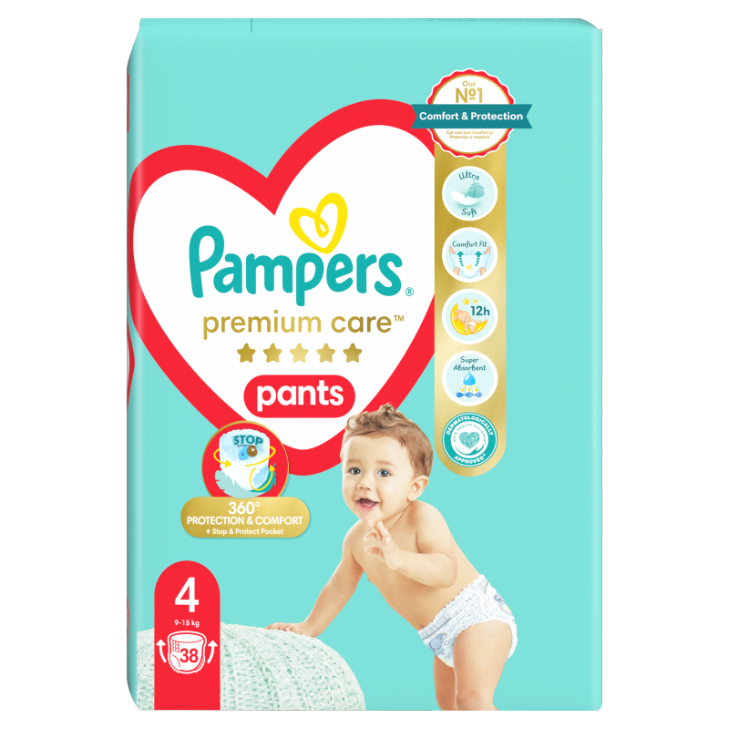 premium care pampers 4