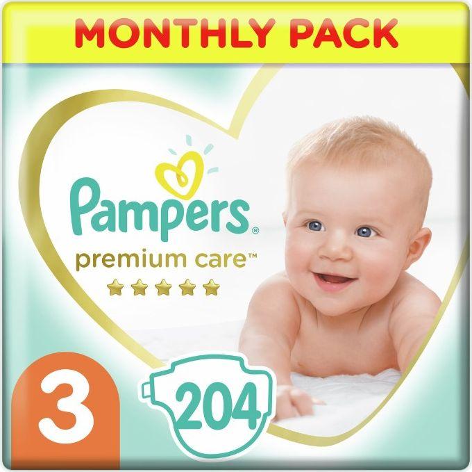 pampers premium care 4 62 sztuki