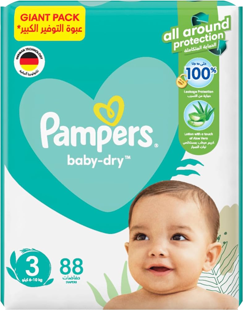 pieluchy pampers 3 active baby dry