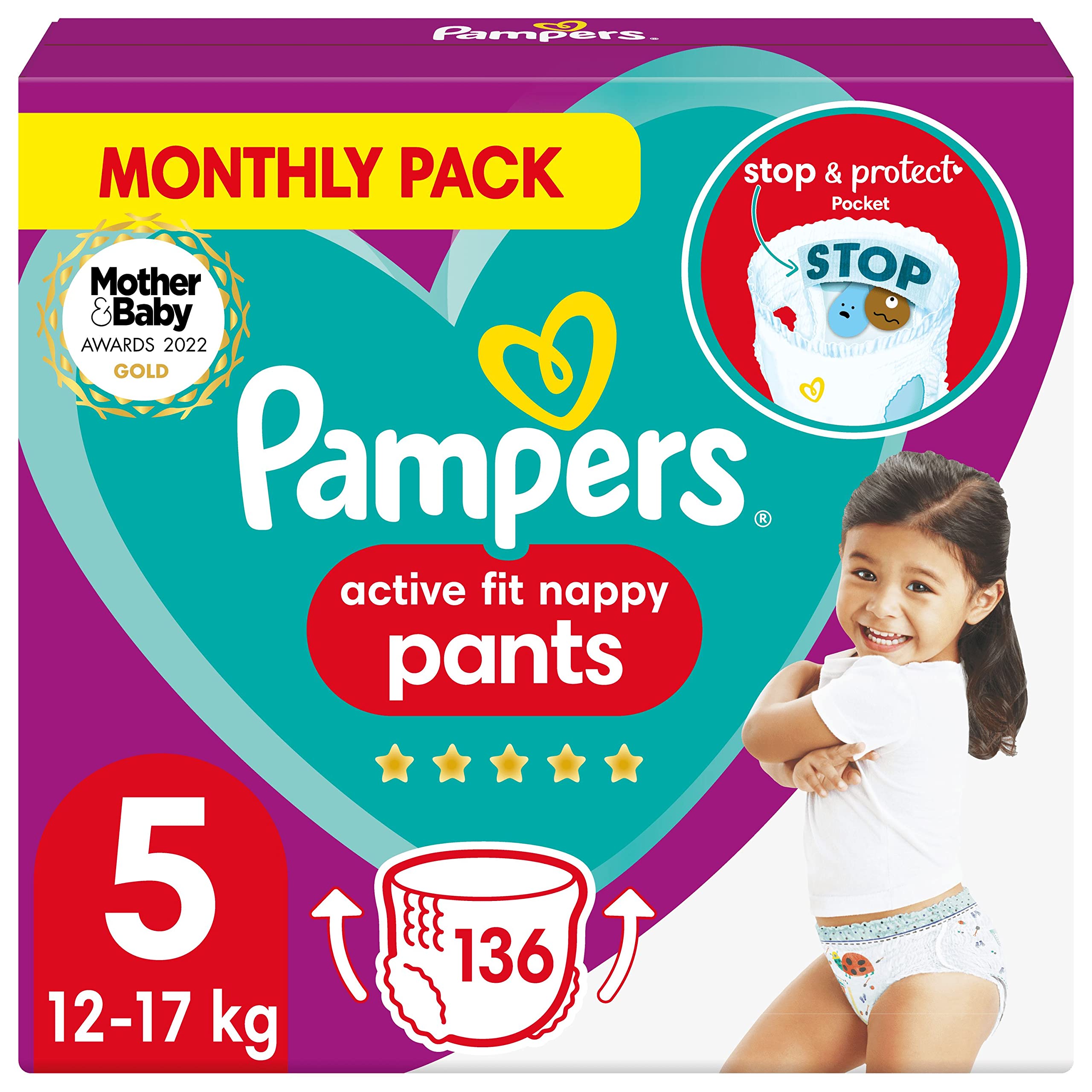 pampers premum kare piluchomajtki 5 piatki