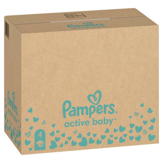 pampers białe