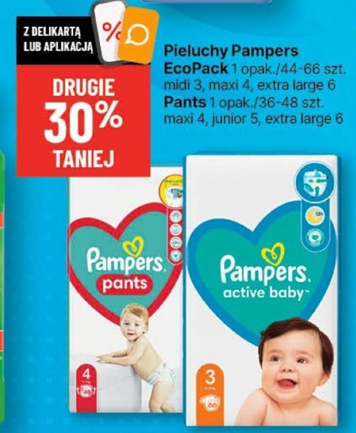 pampers 3 128 sztuk