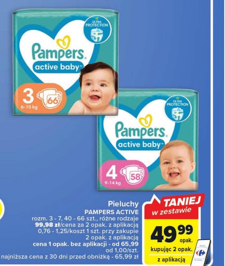 pieluchy pampers 2 najtaniej