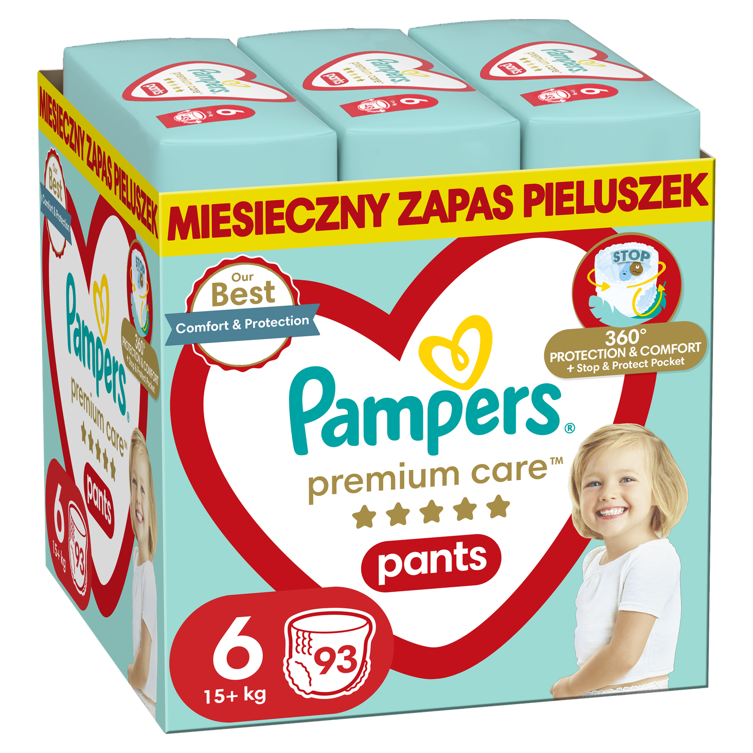 pampers premium care skład sroka oko