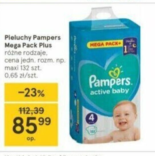 pampers zużyty